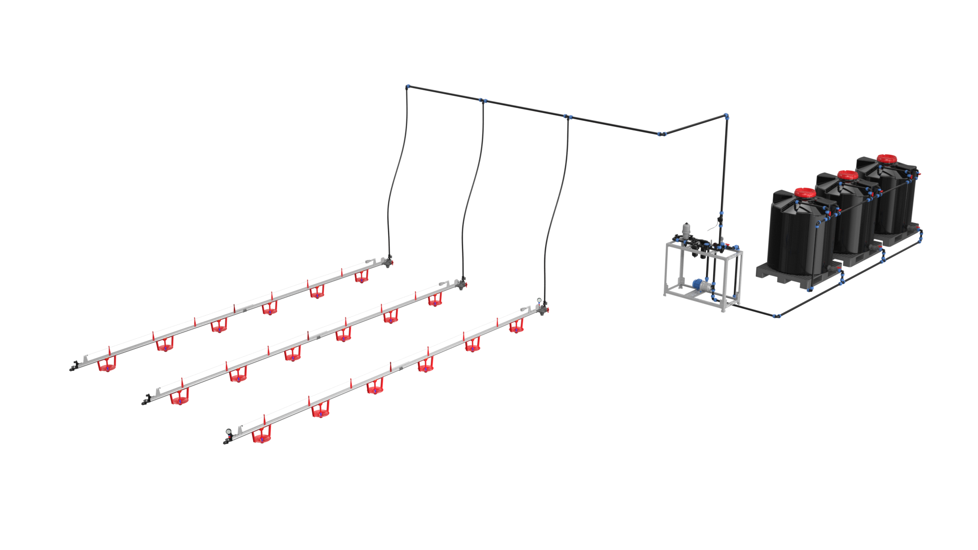 Nipple Drinking System – Turkey Broilers